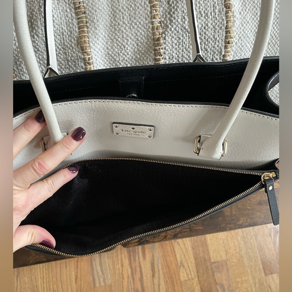 Kate Spade Grove Street large tote Black / Cream in new condition - Picture 5 of 6